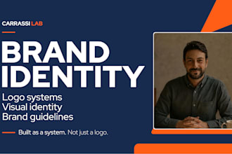 design a distinctive logo and brand identity