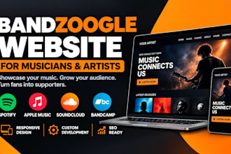 build bandzoogle website redesign music website bandzoogle merch store