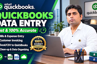 do accurate quickbooks data entry and invoice entry