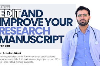 edit and improve your medical manuscript