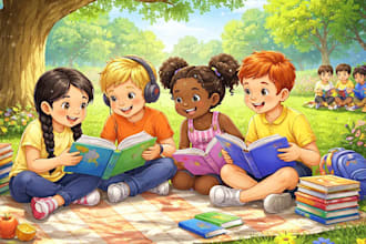 children book illustration and children book illustration
