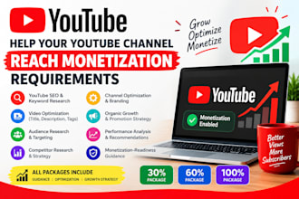 help your youtube channel reach monetization requirements