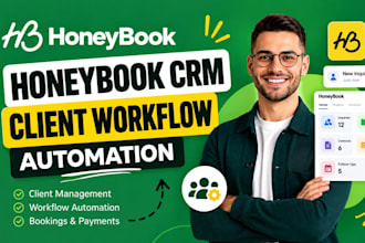 turn honeybook into a client booking and management system
