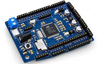 develop esp32, stm32, arduino, embedded systems, iot, pcb firmware development