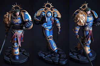 paint your warhammer miniatures characters figures and armies professionally