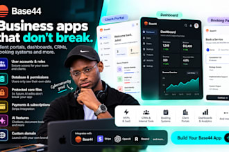 base44 app developer base44 expert build base44 app base44 saas mvp crm portal