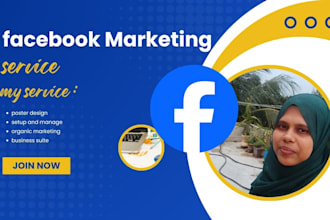 setup and manage  your facebook page professionally