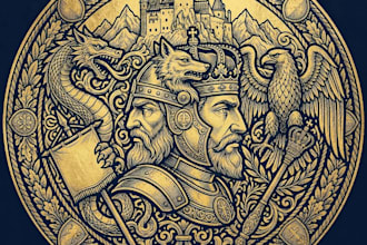 design heraldically accurate custom coat of arms