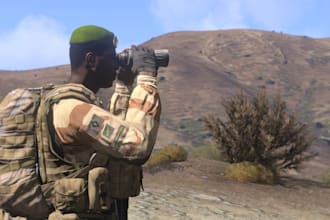 create custom vehicles and military props for arma reforger