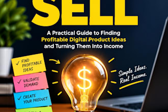 create catchy ebook, workbook, guide or digital product