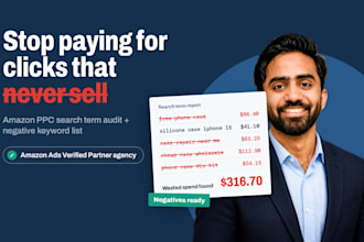 cut wasted amazon PPC spend with a negative keyword audit