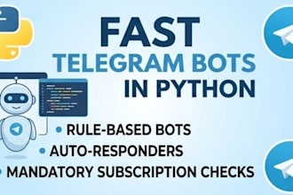 create a simple python telegram bot using aiogram