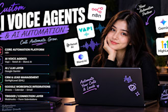 ai voice agent ai receptionist inbound outbound calling n8n