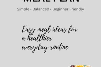 create a custom diet plan for weight loss and healthy lifestyle
