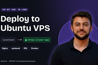 deploy your asp net core app to ubuntu with nginx and SSL