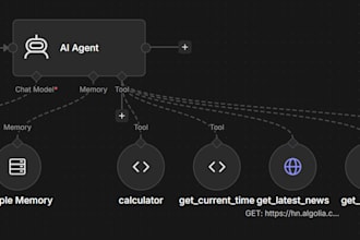build ai automation n8n workflow developer python ai agents