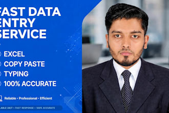 be your accurate data entry assistant for excel work