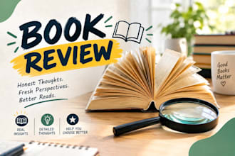 beta read and honestly review your book