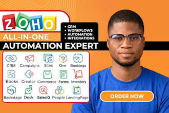 zoho crm zoho sites backstage zoho commerce landing page zoho creator zoho one