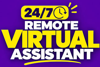 be reliable online remote virtual assistant, online business support person