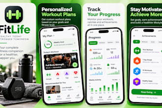 design app screenshots for app store and play store
