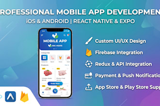 develop your ios and android mobile app using react native