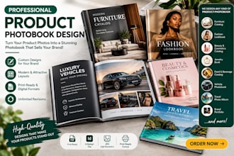 design coffee table book, recipes book, wedding album guide book photobook
