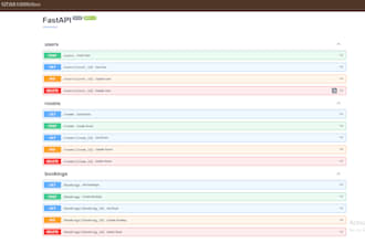 develop rest apis using python, fastapi
