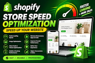 do shopify store speed optimisation and speed up your website