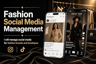 manage social media for fashion brands and boutiques