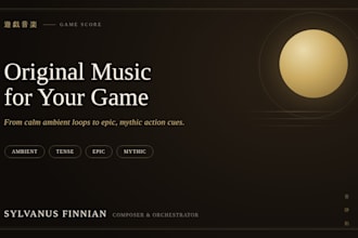 compose original background or action music for your game