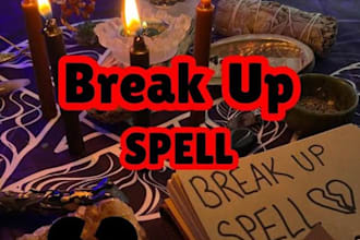 cast permanent break them up, get ex back love spell third party removal