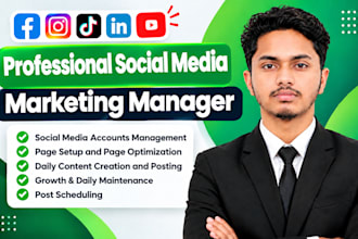 be your professional social media marketing expert