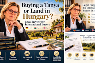 provide legal guidance for buying a tanya or agricultural land in hungary
