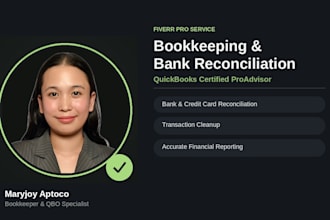 do bookkeeping and bank reconciliation in quickbooks