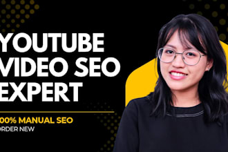 do youtube video SEO with title,description manager