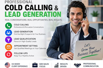 cold calling, lead generation and sales appointment setting