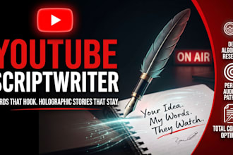 be your youtube script writer