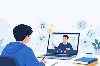 tutor you in o level and a level math and physics