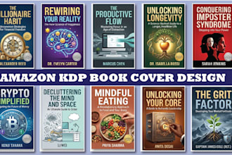 do non fiction book cover design for amazon KDP