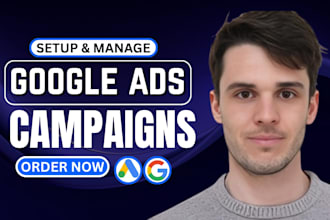 manage and setup goggle ads adwords PPC campaigns, audit sem to increase sales