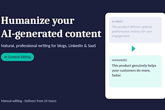 humanize your ai content for blogs and linkedin