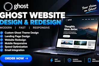 build ghost cms website ghost blog newsletter ghost theme setup ghost migration