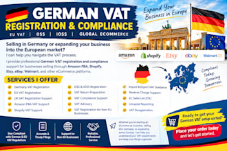register your german vat number,france,spain,UK USA,poland,italy vat, vat return