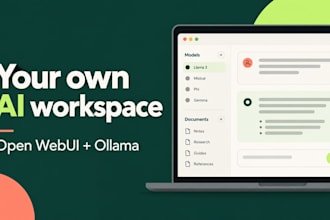 set up open webui and ollama for your private ai workspace