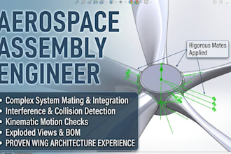 engineer and integrate your complex mechanical assembly in cad