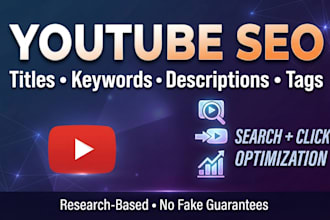 do youtube SEO and keyword research