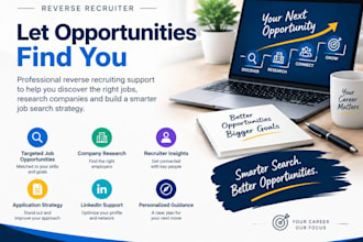 be your reverse recruiter and find targeted job opportunities