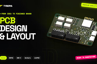 design your pcb in kicad, ready for jlcpcb manufacturing