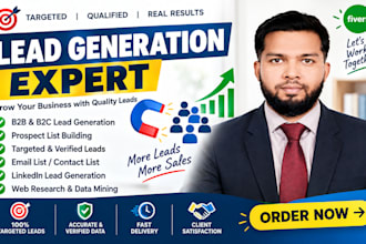 be the fastest lead generation expert
